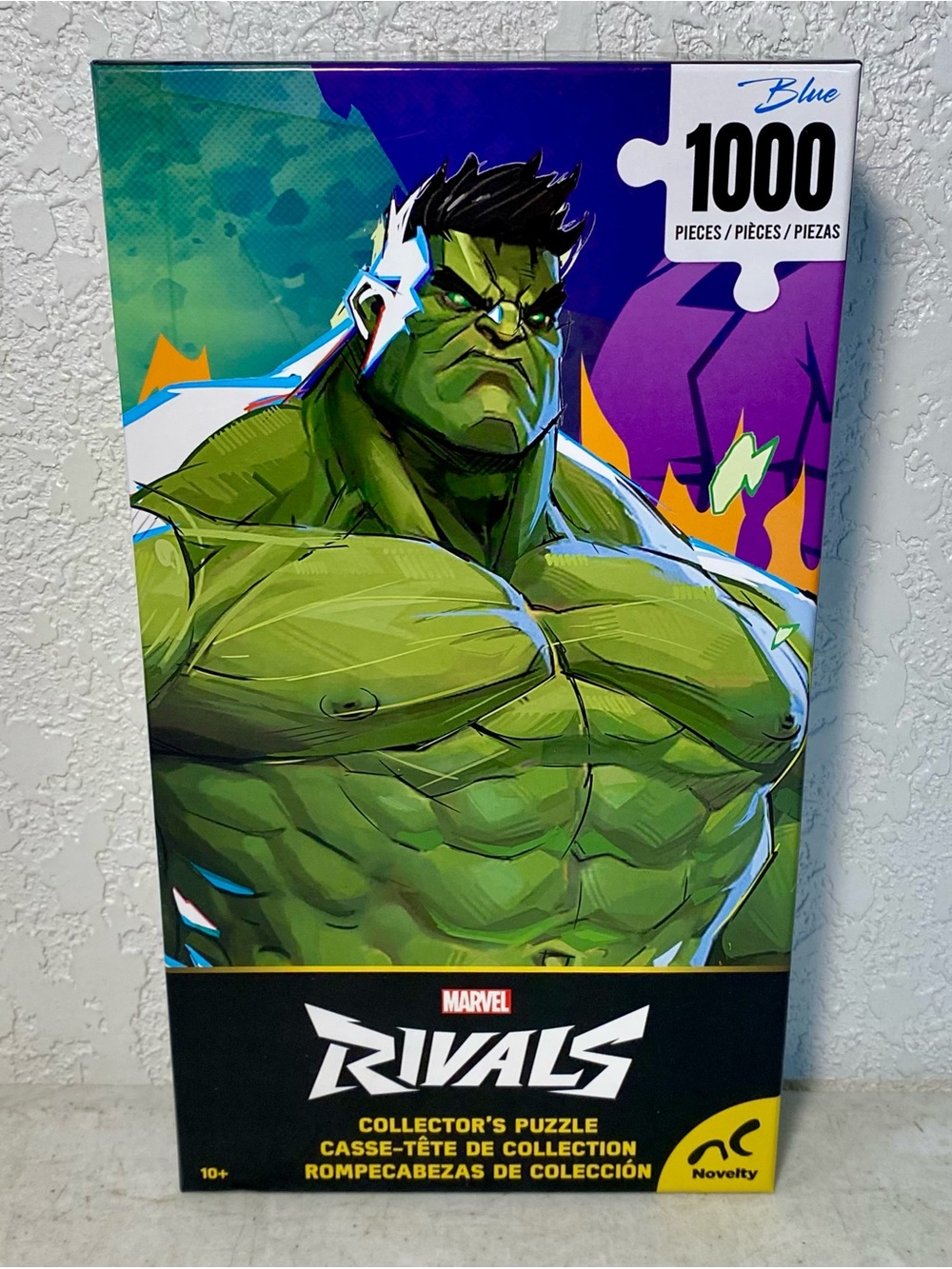 Marvel Rivals Incredible Hulk 1000 Piece Jigsaw Puzzle New Sealed Bag Collectors